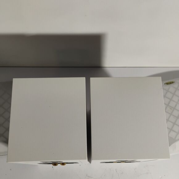 Pair Rare White Velodyne CHT-14WV Bookshelf Satellite Speakers 2002 - Picture 10 of 16